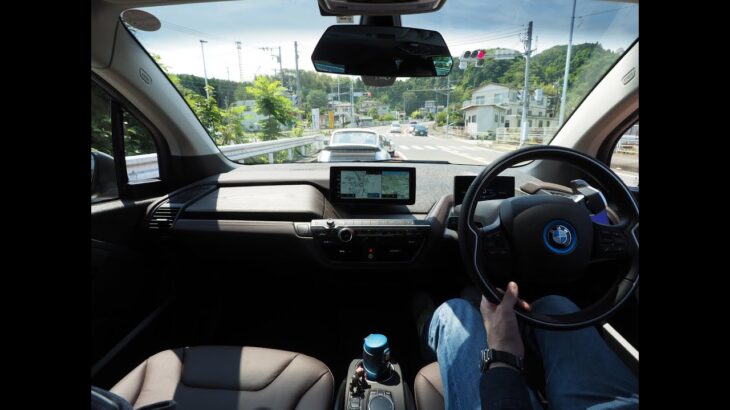 i3車載動画　高速道路での車内環境とＡＣＣの使い勝手