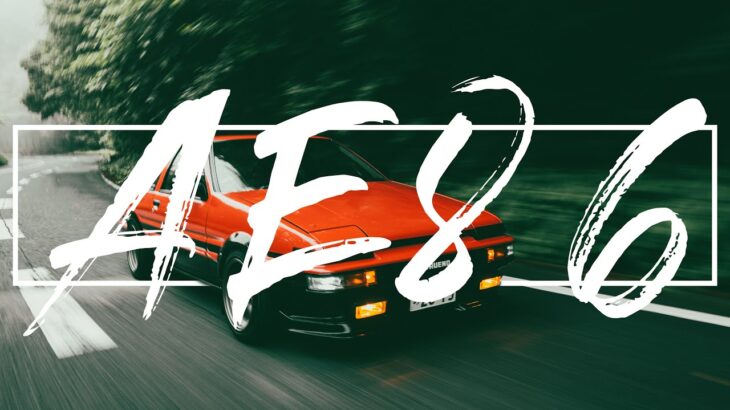 ハチロクを頭文字Dの聖地でプロモーション動画撮影！！AE86トレノ！！榛名山（秋名山）！！TRUENO！！アカハチ！！昭和の名車！！