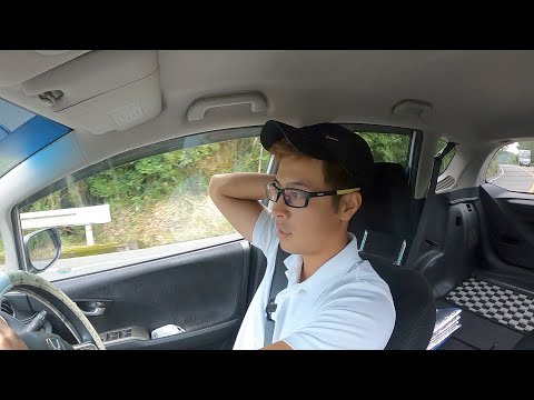 GoProを使って車の運転中の動画撮影をテストなど