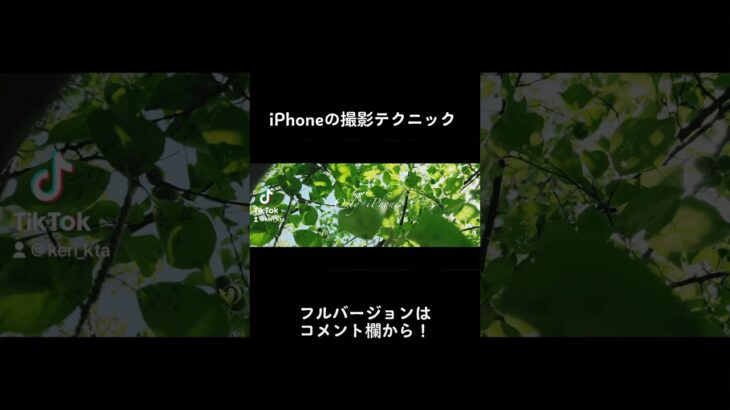 iPhoneの撮影テクニック# iPhone #おすすめ #fyp