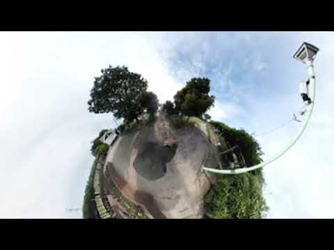 【VLOG】眠ってたGear360を手持ち撮影で天王川公園を散歩VR動画。