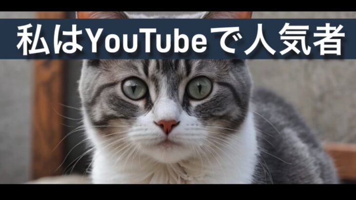 YouTubeで人気猫動画の撮影・編集テクニック※投稿者全くできておりません