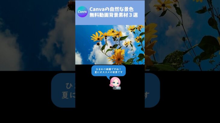 【Canva動画編集】無料！自然の景色動画素材をご紹介🌄#shorts