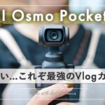 Vlogカメラならこれが最強。DJI Osmo Pocket 3 | レビュー