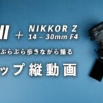 Z6Ⅲ+14-30mmf4 カメラ片手の縦動画撮影した結果 Nikon