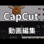 CapCut で動画編集