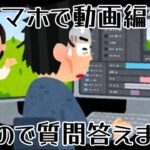 スマホで動画編集してるので、この間に質問あれば答えるよ